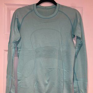 Lululemon Swiftly Tech Long Sleeve Light Blue/Teal